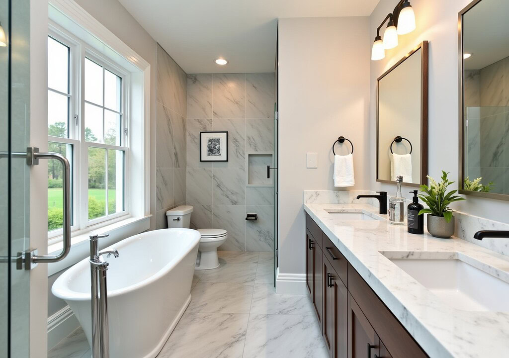 Bathroom Remodeling in Jenkintown, PA — UAE Construction